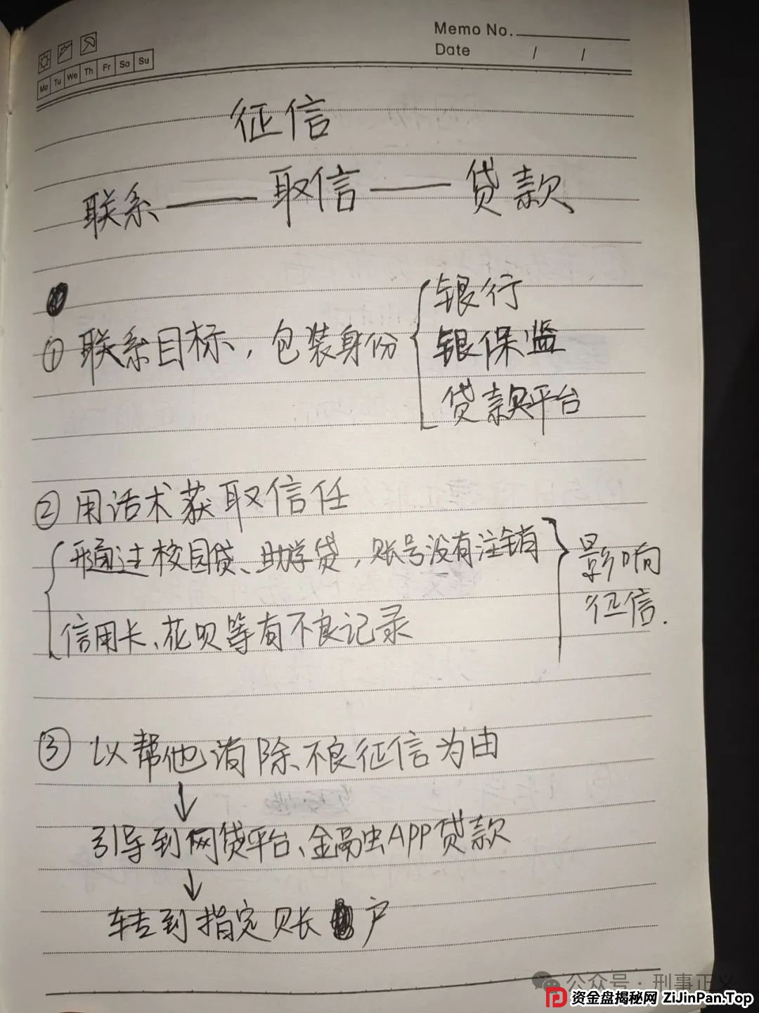 惊悚！这 10 份“诈骗笔记”背后，藏着很多的恐怖细节